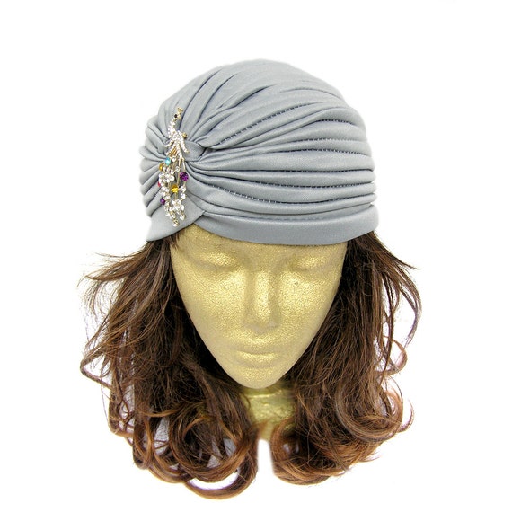 Turban Hat Head Wrap Stretch Turban Fashion Turban by curtainroad