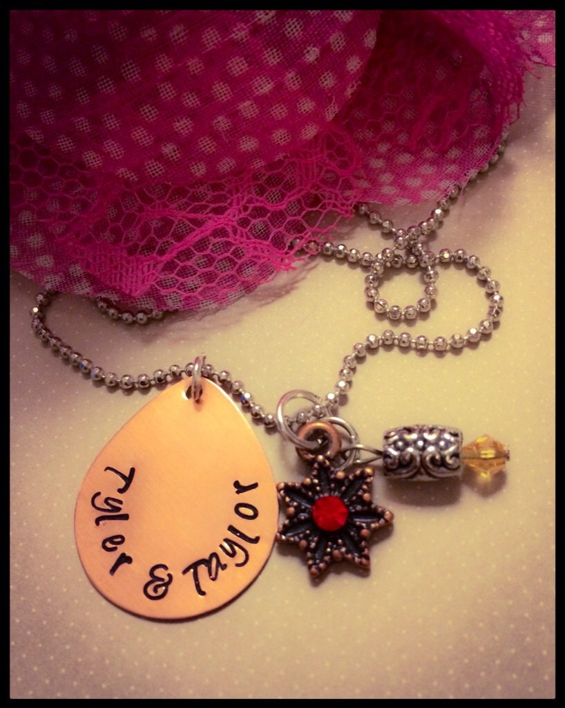 SALE Mothers Day Necklace Name Jewelry Mothers Jewelry