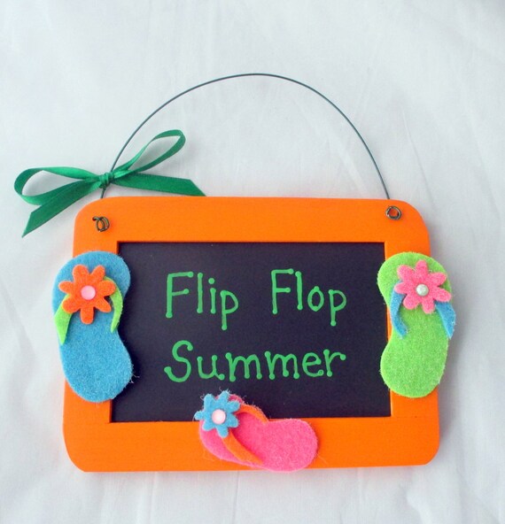 flip flop wall hanging