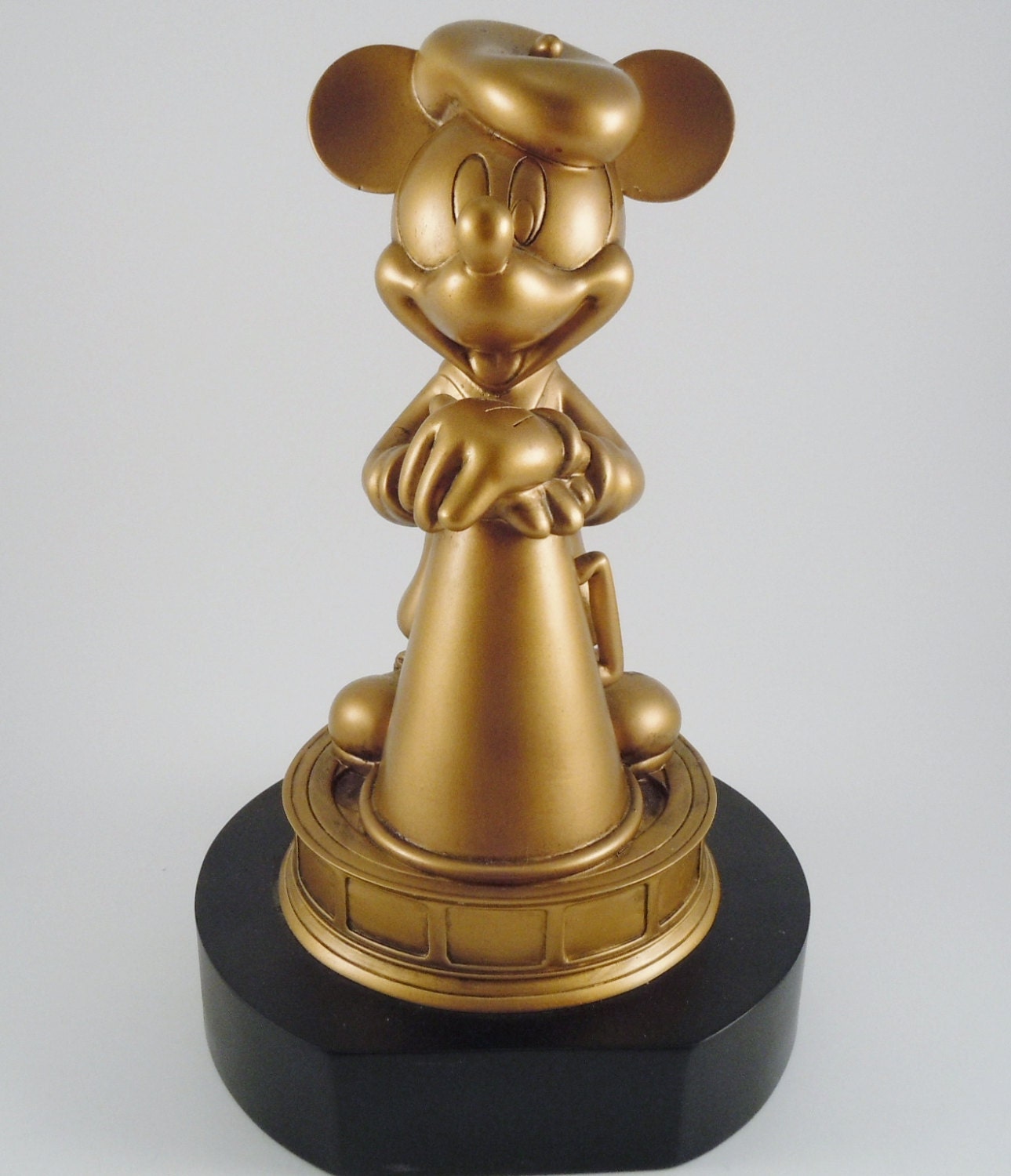 mickey bronze statue