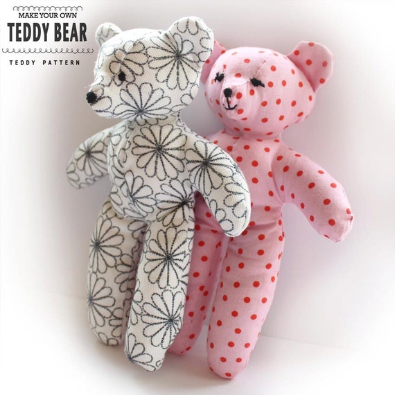 teddy bear sewing pattern