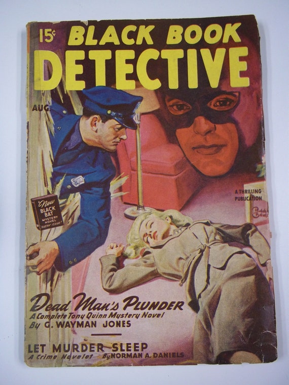 Black Book Detective Vol Xxiii No 1 August 1947 Pulp