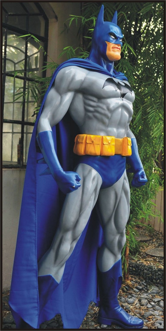 life size batman statue