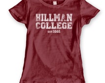 hillman college t shirt