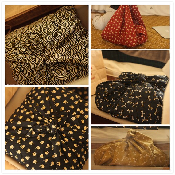 Items similar to Fortunes Series Wrapping Furoshiki Cloth eco fabric gift wrapping tablecloth