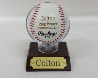 Engraved Baseball, MLB Baseballs, Perfect Wedding Gift, Ring Bearer Gift, Groomsmen Gift, Wedding Favor, Groomsmen Favor, Favor.