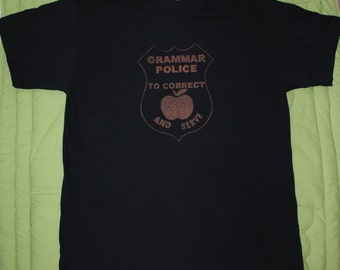 grammar police shirt