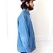 90s Corduroy Color Block Baseball Cap / Men's Minimal Hat