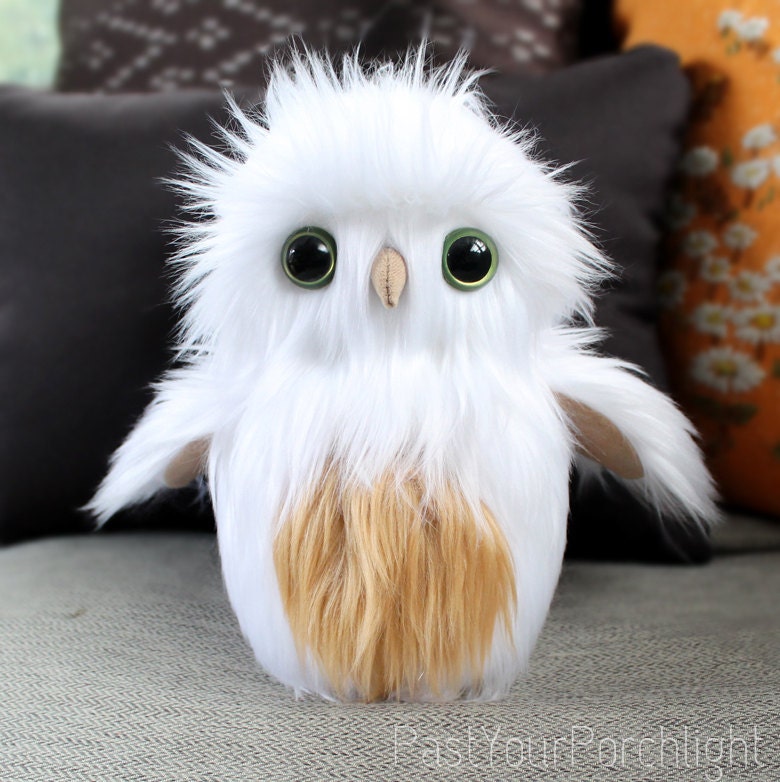 white owl plush