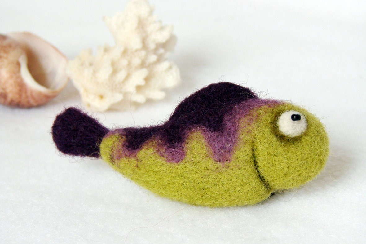 needle felted fish mini brooch fish felt brooch animal needle felted fish mini brooch fish felt brooch animal