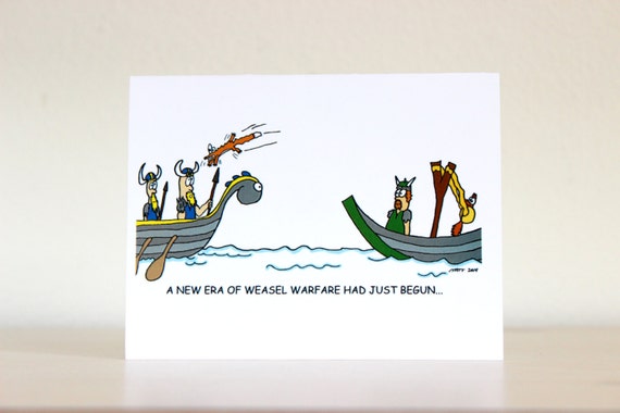 Items similar to Viking Card Happy Birthday Dad Husband Son Brother