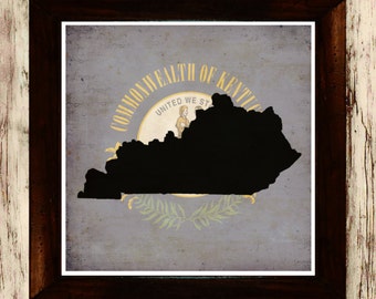 Kentucky state flag | Etsy