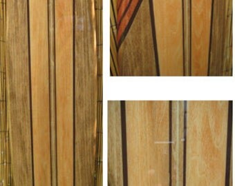 Decorative Wooden Surfboard Wall Art for a Hotel, Restaurant, Island or Beach Decor, Hawaii Decor, Coastal Theme Decor - 4 Sizes available