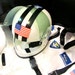 Child's American Astronaut Helmet - With Visor - Space Rocket Moon Galaxy Universe Costume Halloween
