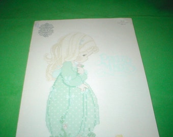 Precious Moments cross stitch pattern Summer's Joy