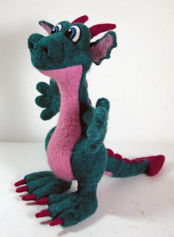 PDF Tutorial How to Make Needle Felted Baby Dragons