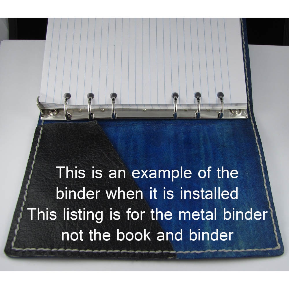6 Ring Metal Bindersupply item from jeshstuff on Etsy Studio