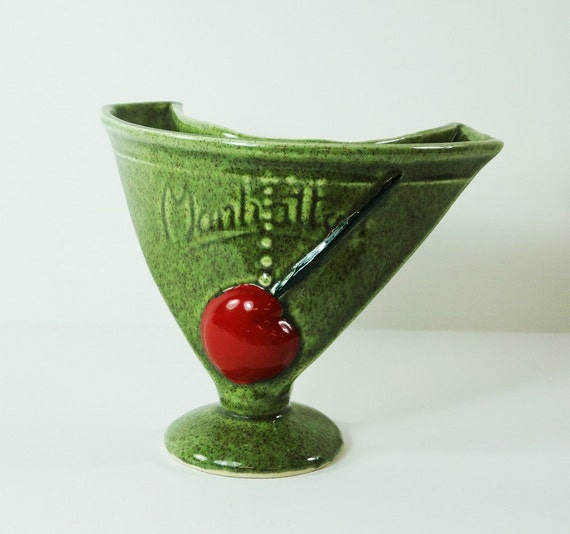 vintage manhattan cocktail glasses