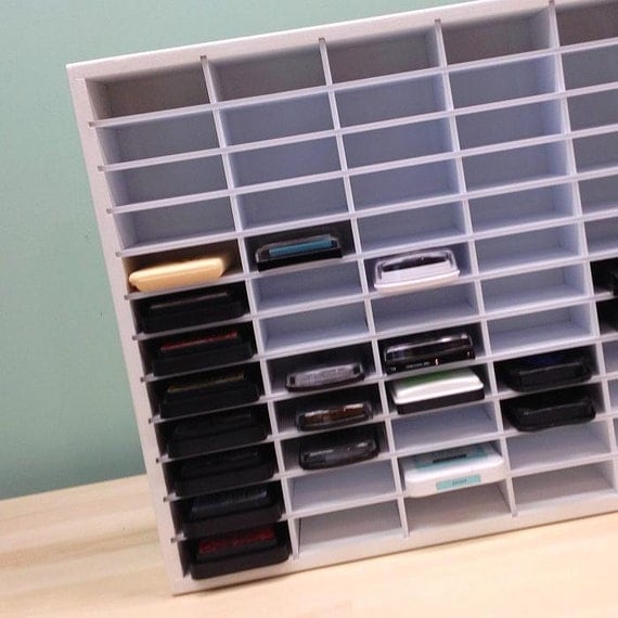 Ink Pad Storage Organizer for 60 Distress HeroArt Colorbox