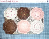 Christmas In July Sale Pretend Play Food Cupcake Tops set of 6 Il_170x135