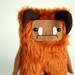 Labyrinth Ludo Fur Goblin David Bowie. Jim Henson. 15cm