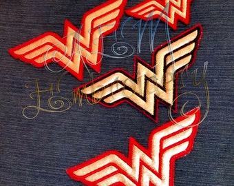 Wonder Woman Applique Logo Patch