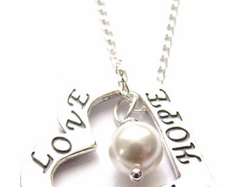 Skosh Faith Hope Love Bar Gold 80-715-1G main image 1