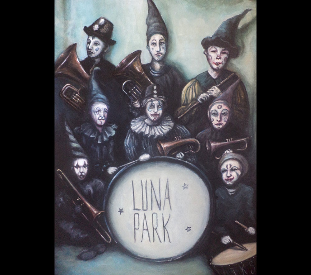 Popular items for luna park on Etsy  