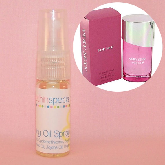 Very Sexy Dry Oil Body Perfume Spray 2 Sizes by somethinspecial