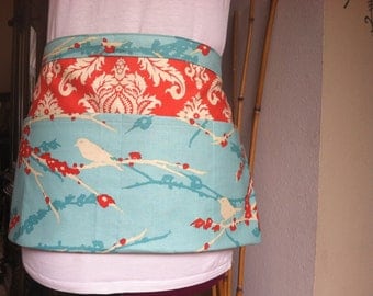 Fabric in Stock Utility Apron With Pockets and Loop for Carrying Accessories and/or Tools