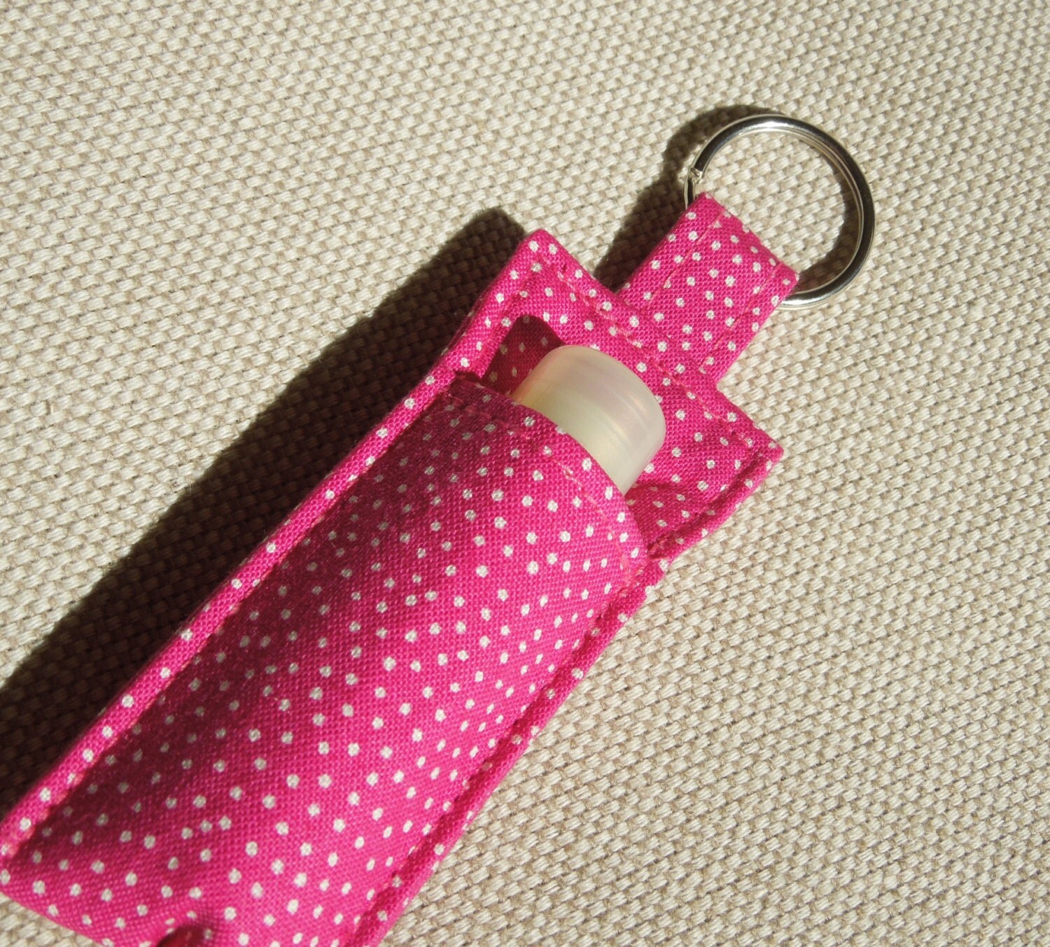 Chapstick Holder Lip Balm key chain chapstick case