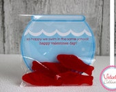 DIY Printable Valentine Card - Fish Bowl - INSTANT DOWNLOAD Il_170x135