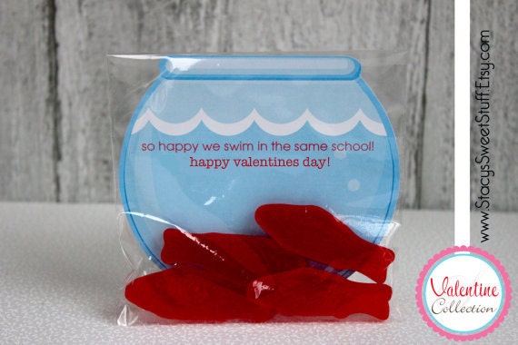 Fishbowl Valentine Printable Fish Bowl Valentine So Glad We