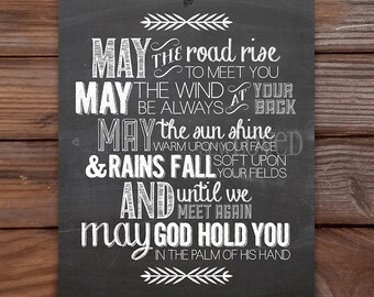DIGITAL Irish Blessing (8x10)