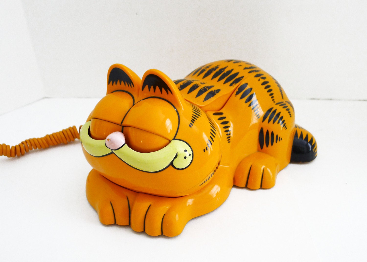 Retro Garfield Tyco Figure Telephone