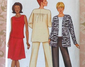 Jacket, Top, Skirt, and Pants Sewing Pattern UNCUT Butterick 6939 Sizes 8-12