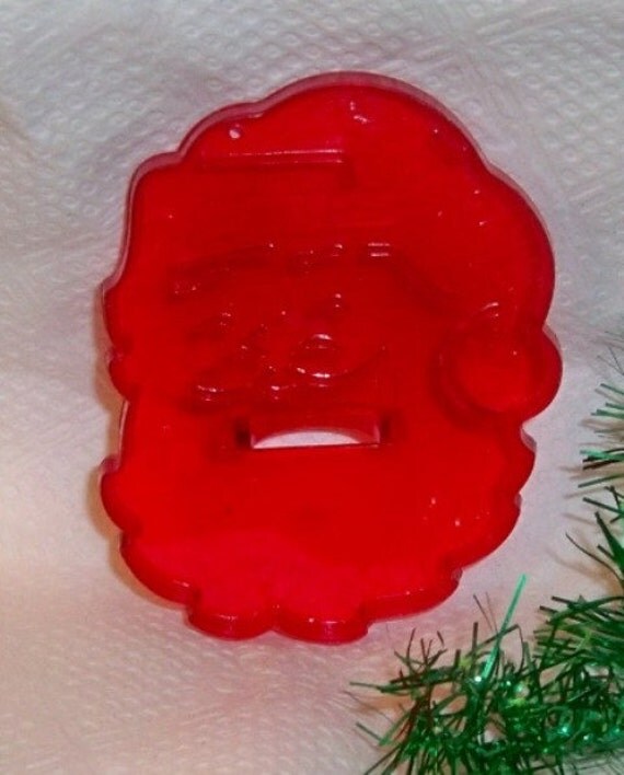 Santa Claus Face Cookie Cutter 1950s HRM Cut Out Get by rosenu2