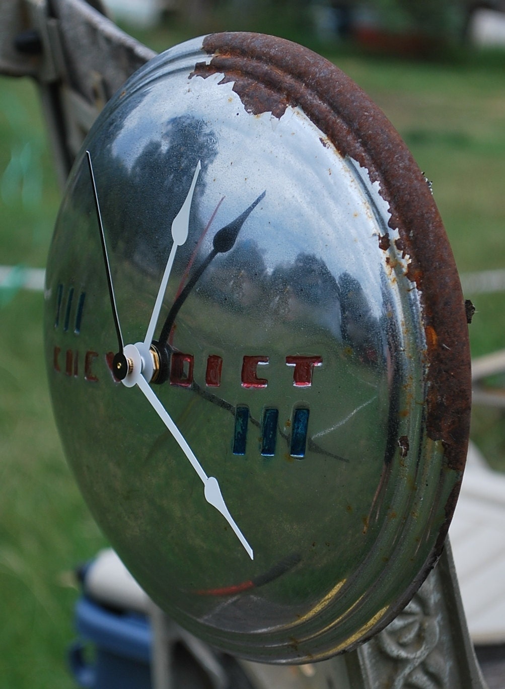 Chevrolet Hubcap Clock 1941 to1948 Chevy Classic Car Pickup