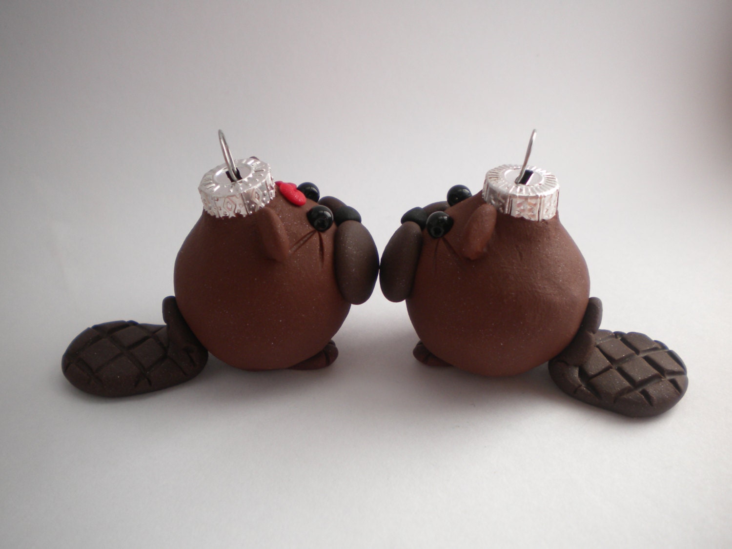 beaver mini christmas ornaments by sleepydenas on etsy beaver mini christmas ornaments by sleepydenas on etsy