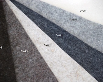BIOFELT - Natural WOOL felt in available Different Sizes