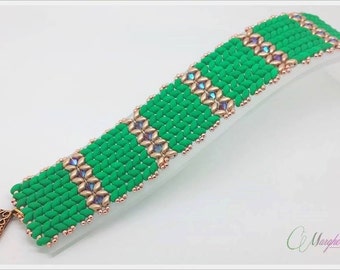 DIY tutorial How to make Bolle bracelet pdf file. Pics and