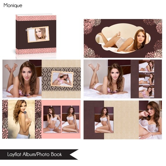 Items Similar To Instant Download Monique 12x12 Boudoir Album Template For Photographers Boudoir Photo Book Templates