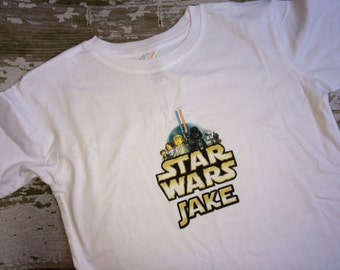 lego star wars birthday shirt