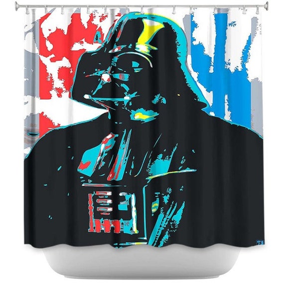 Items similar to Home Decor Darth Vader Pop Art Bathroom Set on Etsy