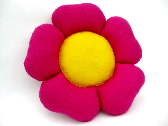 flower shaped pillow