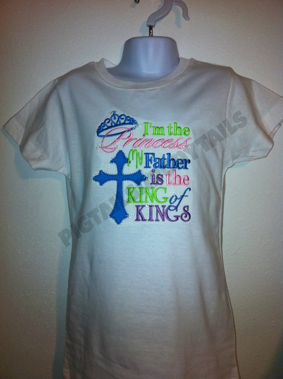 Items similar to Child's religious embroidered shirt on Etsy