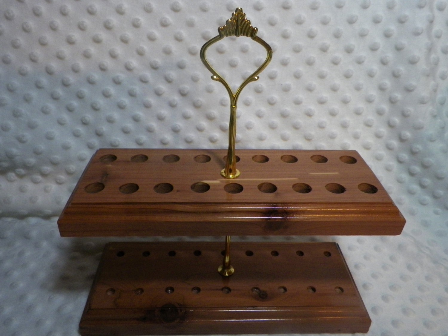 1 New Handmade Crochet Hook Stand / Holder made out of Cedar