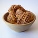 SALE Handpainted Handspun Merino Yarn - Tawny Blush 134 yards Worsted Weight