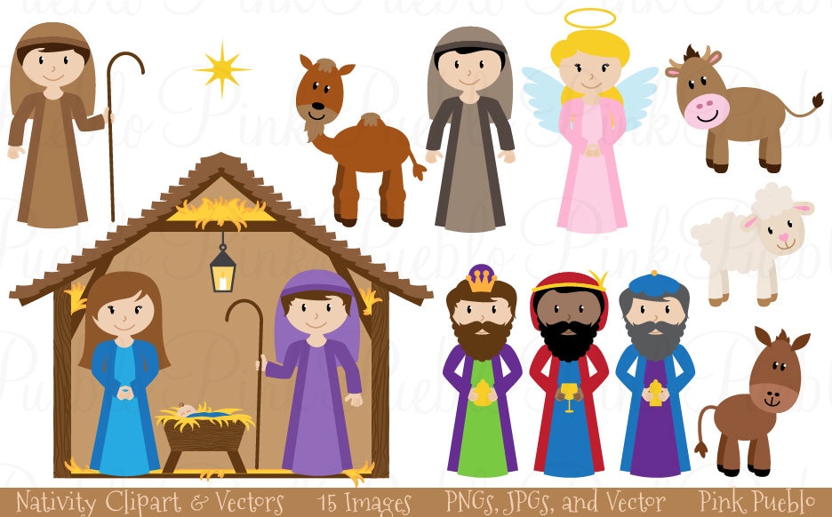 clipart christmas nativity - photo #41