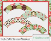 Mother's Day Printable Cupcake Wrappers Il_170x135